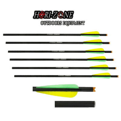 (Bild für) Hori-Zone Zarrow Tomahawk Aluminium Armbrust-Bolzen (6er Pack)