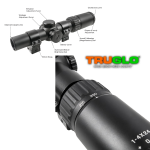 (image for) Truglo Opti Speed Velocity 1-4x24mm Crossbow Scope