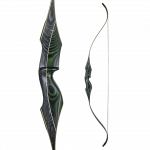 (Bild für) White Feather Garuda One Piece Recurvebogen 64"