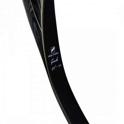 (Bild für) White Feather Garuda One Piece Recurvebogen 64"