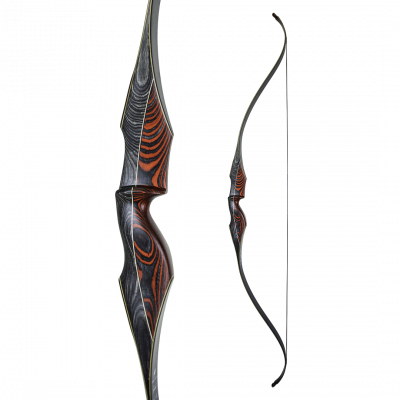 (Bild für) White Feather Garuda One Piece Recurvebogen 64"