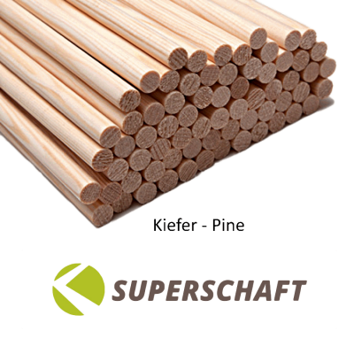 (Bild für) Superschaft Holzschaft Kiefer 32"