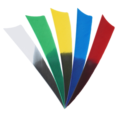 (Bild für) Bearpaw Naturfeder 4" RW Shield "bicolor"