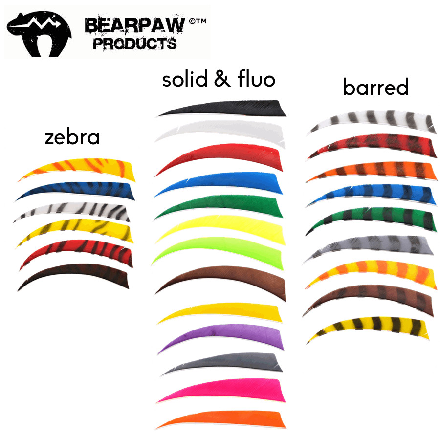 (Bild für) Bearpaw Naturfeder 4" RW (Shield)