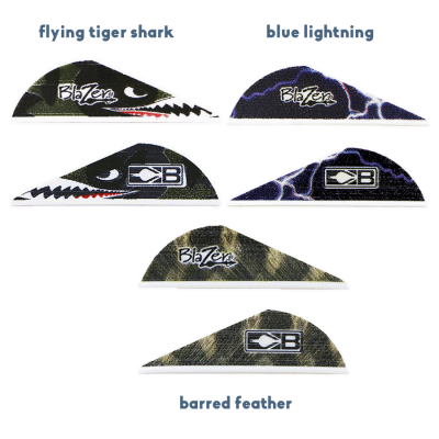 Bohning Blazer Vanes True Color (Bild für) Bohning Blazer Vanes True Color