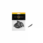 (Bild für) EK Archery Vanes 1,8" schwarz für Pistolenarmbrust Aluminium Bolzen (20er Pack)