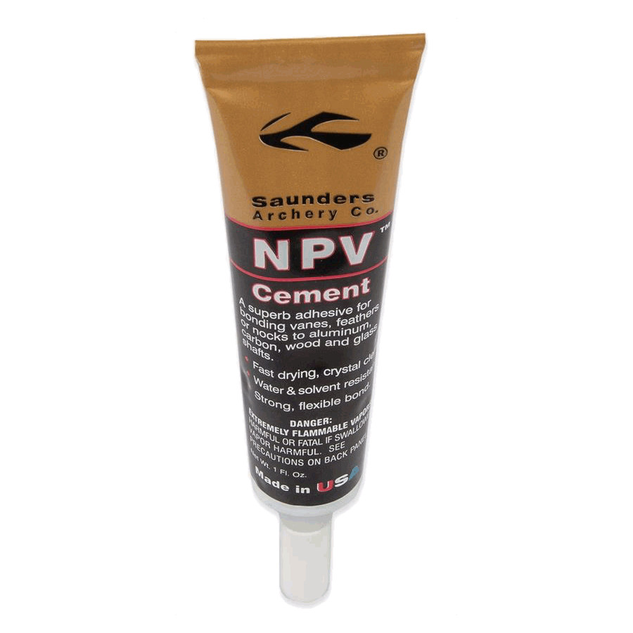(image for) Saunders NPV Cement Nock and Fletching Glue