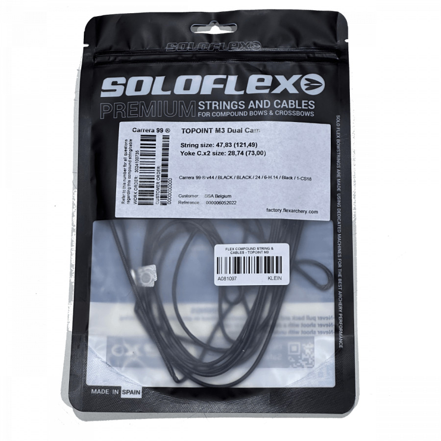 (Bild für) Flex Archery Soloflex Sehnen/Kabel Set Topoint M3