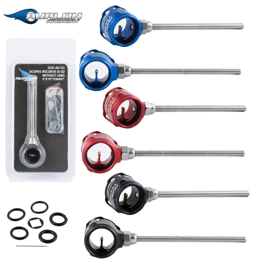 (Bild für) Avalon Tec One Recurve Scope (mit .019" Pin)