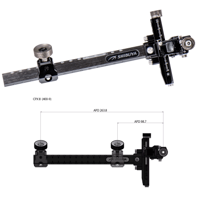 (Bild für) Shibuya Ultima CPX III Carbon Target Compound Visier