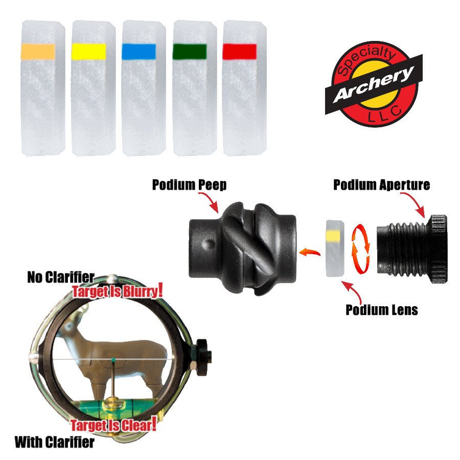 (image for) Specialty Archery Podium Clarifier Lens