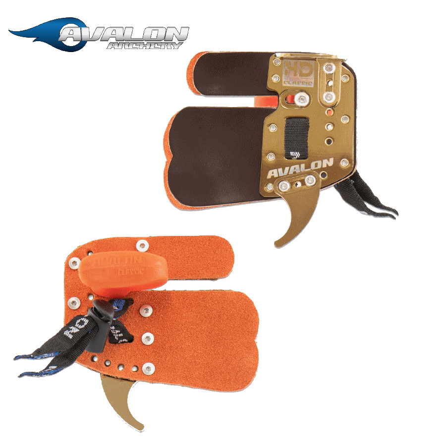 Avalon Classic Messing HD Fingertab Leder (Bild für) Avalon Classic Messing HD Fingertab Leder