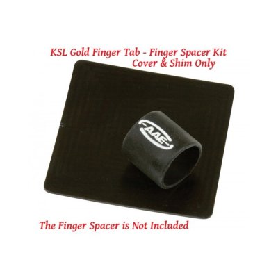 (image for) KSL Gold Fingertab Finger Spacer Kit Rubber