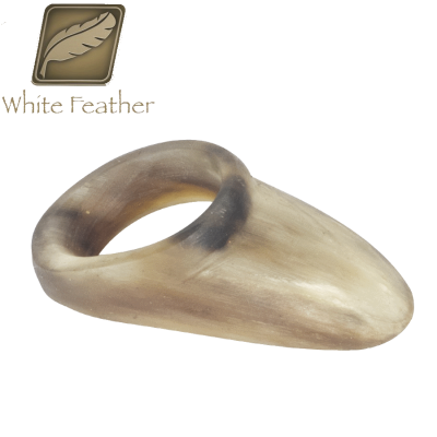(Bild für) White Feather Daumenring