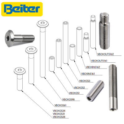 (Bild für) Beiter V-Box Schrauben und Gewinde-Adapter