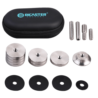 (image for) Bicaster BAW-224 Stainless Steel Weight Set for Stabilizer and Bow