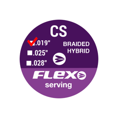 (image for) Flex Archery Carrera S-19 Serving (hybrid/braided)