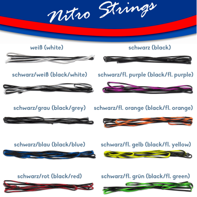 (Bild für) Nitro Strings Recurve Fertigsehne BCY 8125 (endlos)