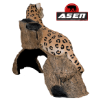 (image for) Wildcrete 3D Leopard on a Tree Log