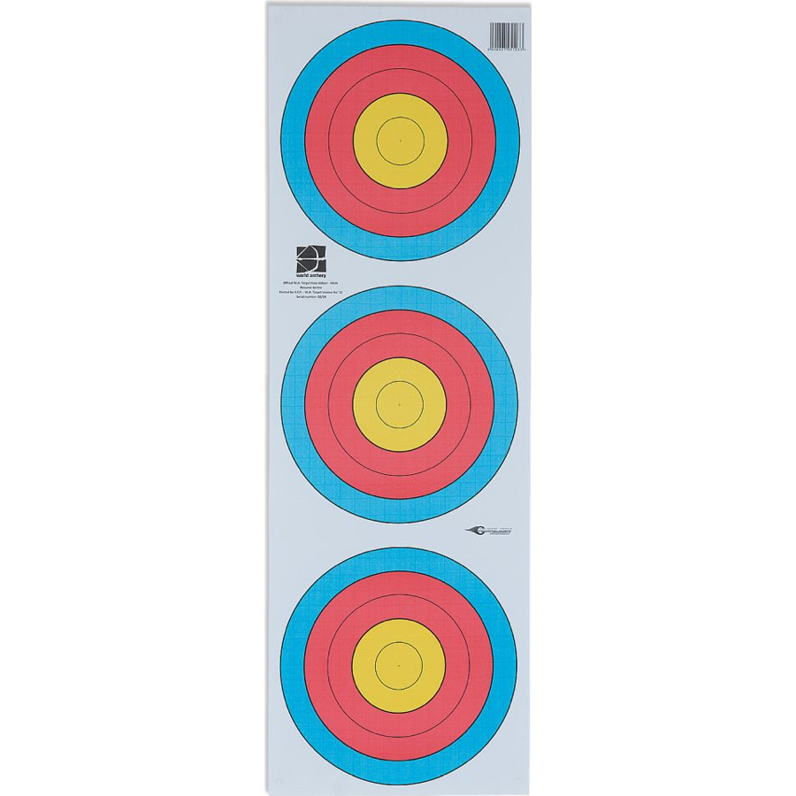 (image for) Target Face WA/FITA 3-Spot 40cm (Recurve)