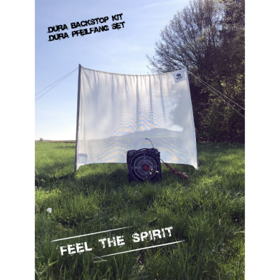 (Bild für) Bearpaw Dura Pfeilfangnetz Set für den Garten (inkl. Ständer)