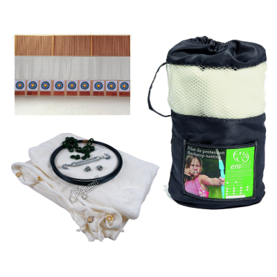 (Bild für) ERA Pfeilfangnetz "Kid" 3,2m hoch (weiß)