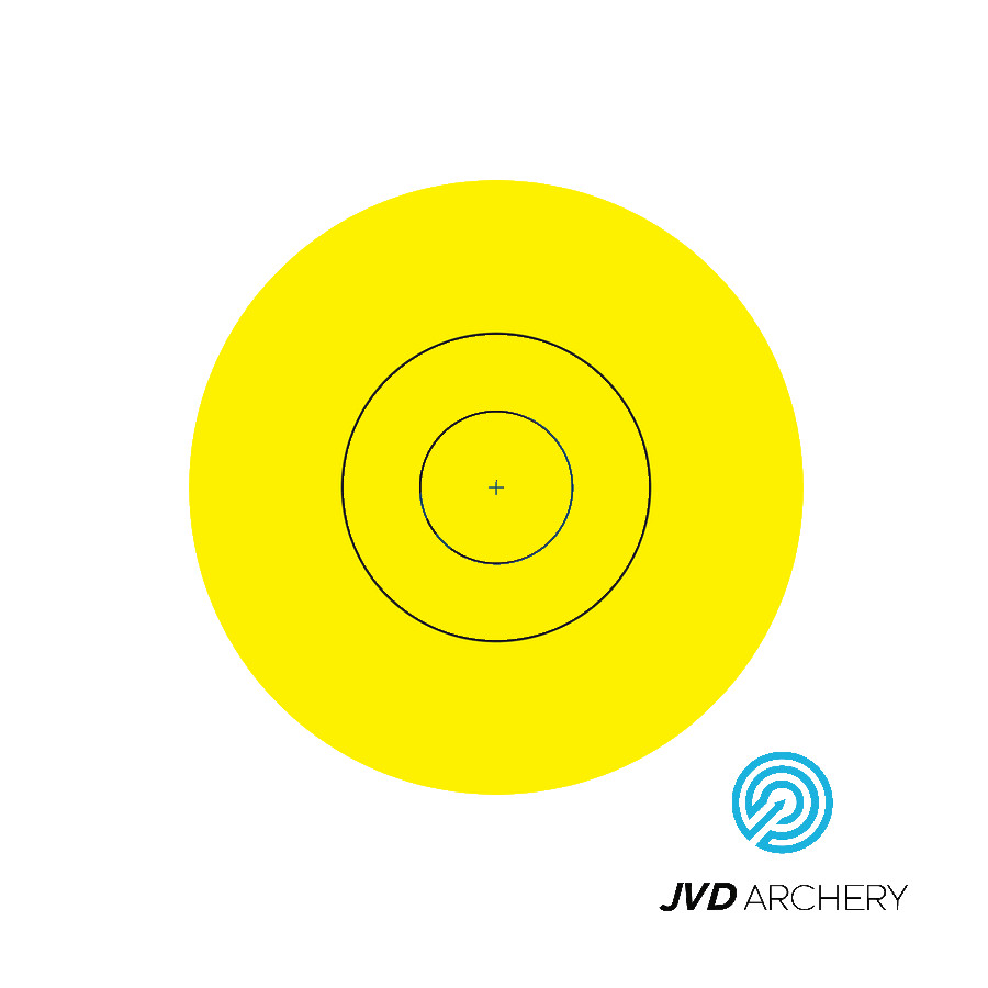 (image for) JVD Replacement Stickers for WA/FITA Target Faces