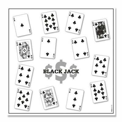 (Bild für) Krüger Bogen-Glücksscheibe Black Jack