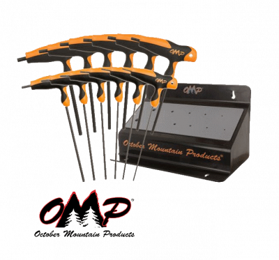 (image for) OMP Pro Shop Bench Hex Wrench Set
