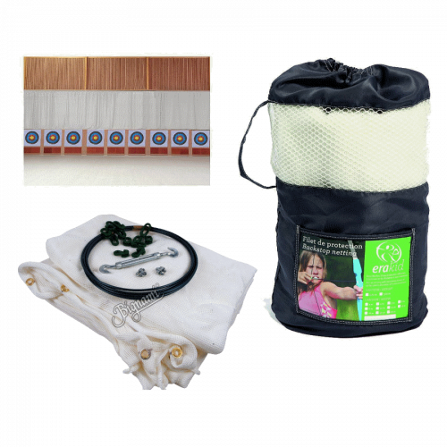 ERA Pfeilfangnetz "Kid" 3,2m hoch (weiß)