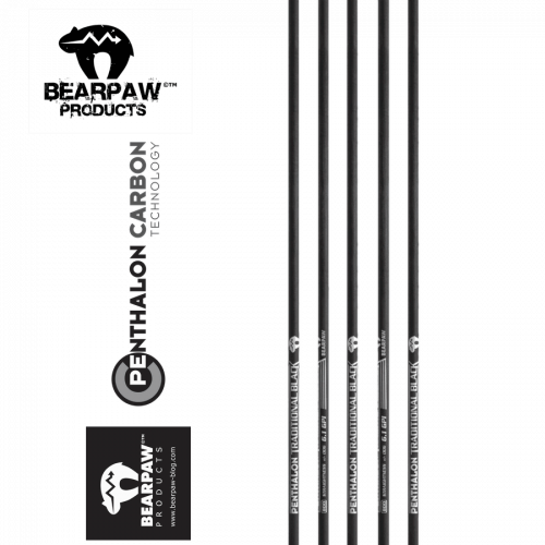 Penthalon Traditional Black Carbonschaft