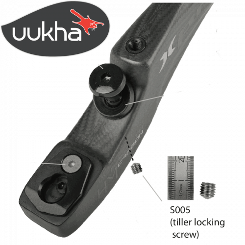 Uukha Konterschraube für Tillerbolzen