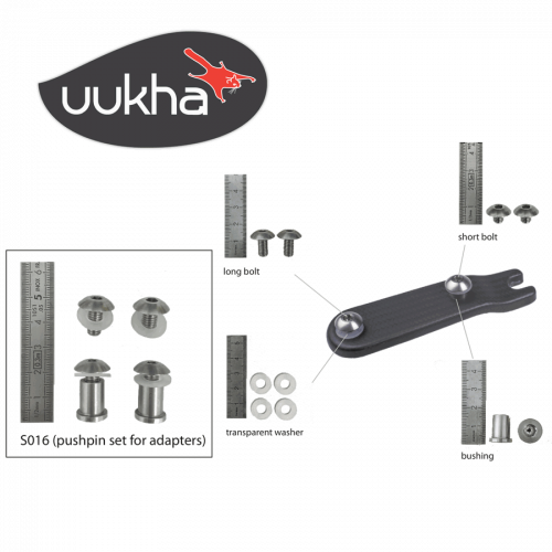 Uukha ILF Schraubensatz für Formula Adapter (Paar)