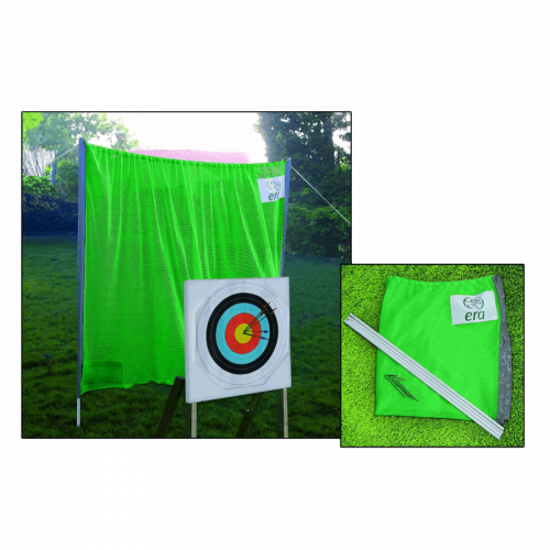 ERA Pfeilfangnetz Set für den Garten (inkl. Ständer)