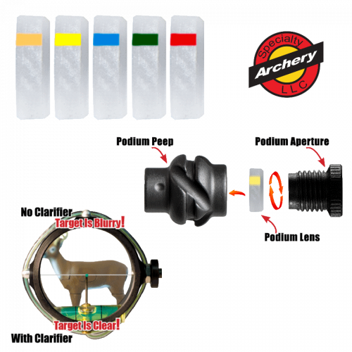 Specialty Archery Podium Clarifier Lens