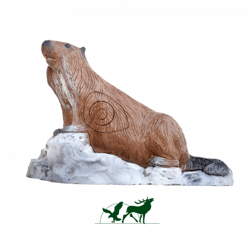 Leitold 3D-Ziel Murmeltier laufend