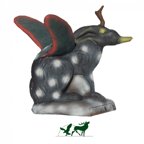 Leitold 3D-Ziel Wolpertinger fantasy