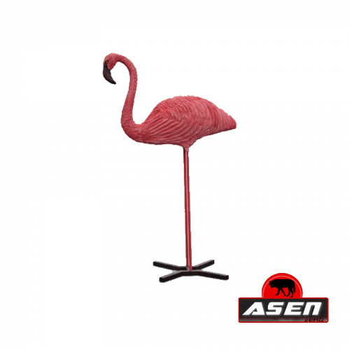 Wildcrete 3D Flamingo stehend