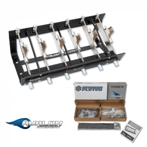 Avalon "Hexagon Fletch" Befiederungsgerät mit 6 Klammern