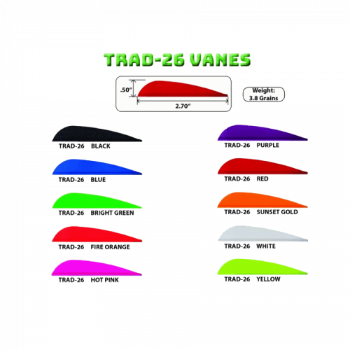 AAE Arizona Traditional Vanes