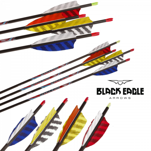 Black Eagle Intrepid (±0.006) Carbon Arrow Feathers (4.2)
