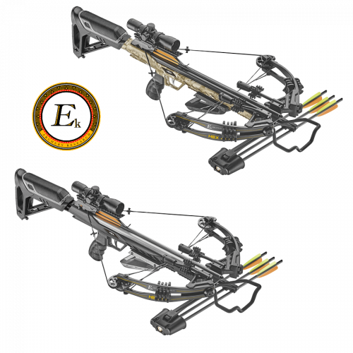 EK Archery HEX-400 Armbrust-Package 210lbs/395fps