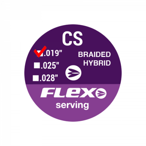 Flex Archery Carrera S-19 Wickelgarn (hybrid/geflochten)