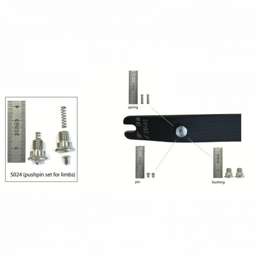 Uukha ILF Schraubensatz für S-Curve Wurfarme (Paar)