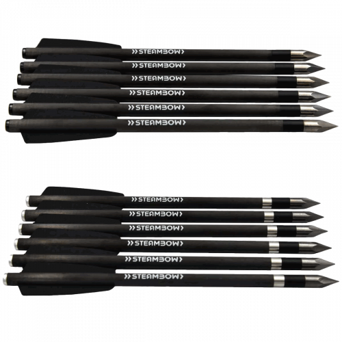 Steambow AR-Series Carbon Bodkinpfeile Bolzen (6er Pack)