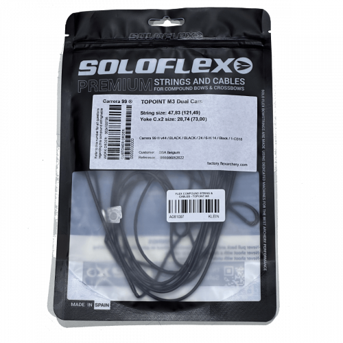 Flex Archery Soloflex Sehnen/Kabel Set Topoint M3